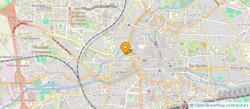 localisation de l'entreprise HORIZON GOURMET à RENNES
