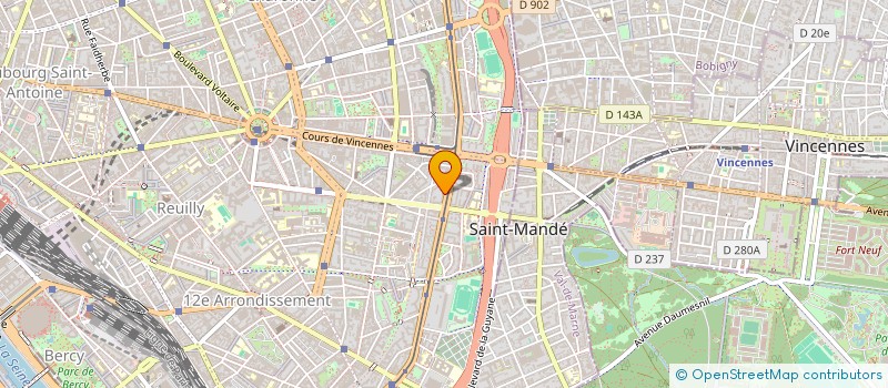 localisation de l'entreprise HORIZON GRAPHIC  PARIS