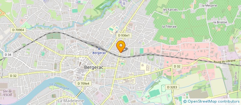 localisation de l'entreprise HORIZON GROUP  BERGERAC