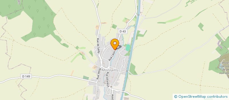 localisation de l'entreprise HORIZON HABITAT  MOISLAINS
