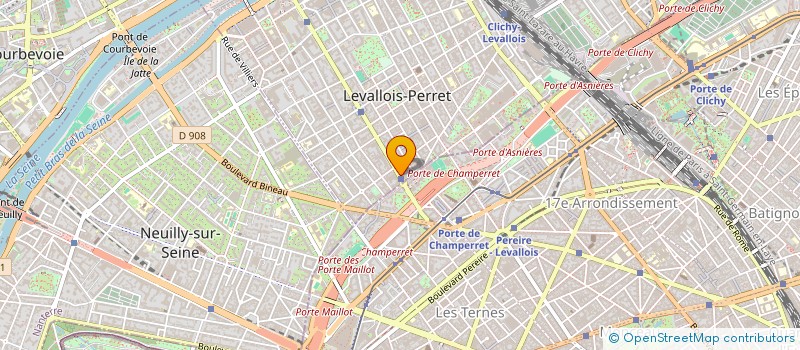 localisation de l'entreprise HORIZON HOLDING à LEVALLOIS-PERRET