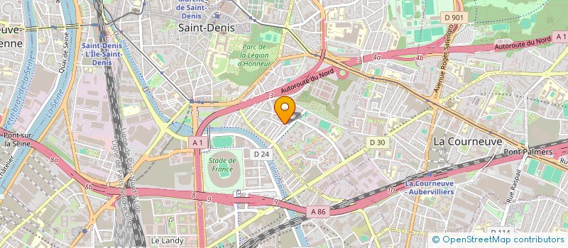 localisation de l'entreprise HORIZON HR à SAINT-DENIS