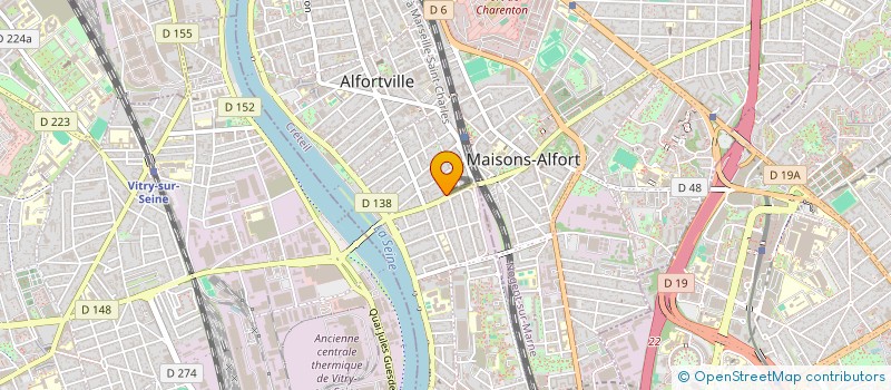 localisation de l'entreprise HORIZON HUMAIN  ALFORTVILLE