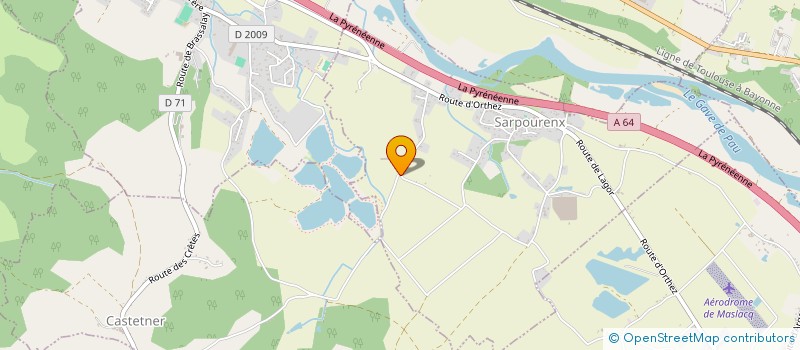 localisation de l'entreprise HORIZON IMMO  SARPOURENX