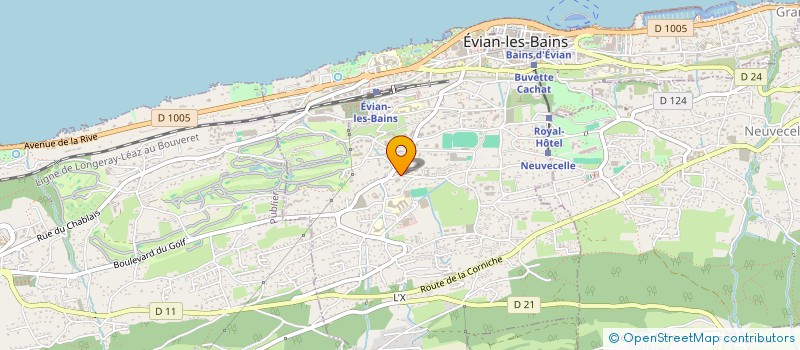 localisation de l'entreprise HORIZON INCLUSIF à EVIAN-LES-BAINS