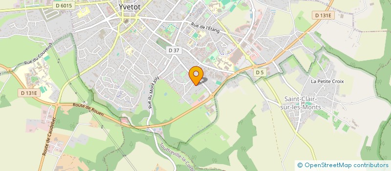 localisation de l'entreprise HORIZON INCLUSION à YVETOT