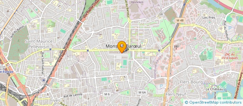 localisation de l'entreprise HORIZON INVEST  MONS-EN-BARUL