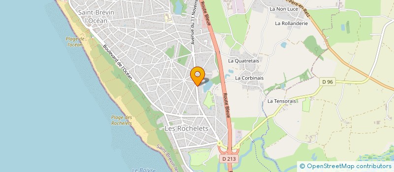 localisation de l'entreprise HORIZON INVEST HOLDING CRTS à SAINT-BREVIN-LES-PINS