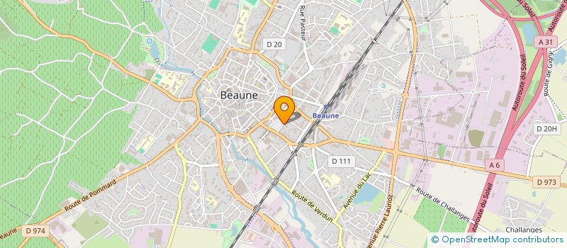 localisation de l'entreprise HORIZON JOB SOLUTIONS RH à BEAUNE