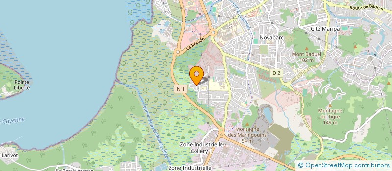 localisation de l'entreprise HORIZON KEY PROGRESS  CAYENNE