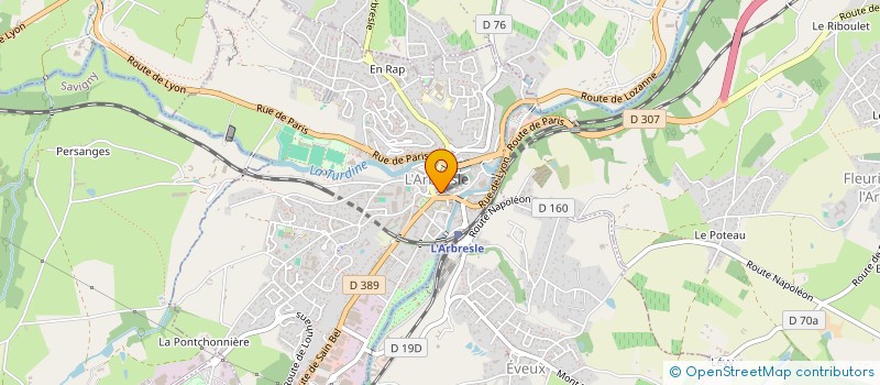 localisation de l'entreprise HORIZON LABO SERVICE à SAVIGNY