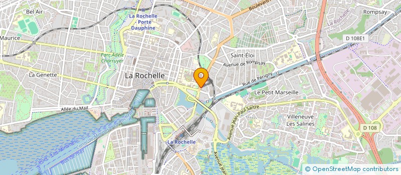 localisation de l'entreprise HORIZON LR  LA ROCHELLE