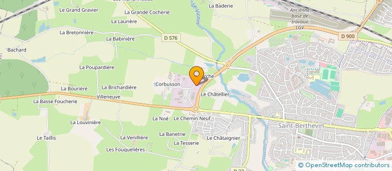 localisation de l'entreprise HORIZON MAINTENANCE  SAINT-BERTHEVIN