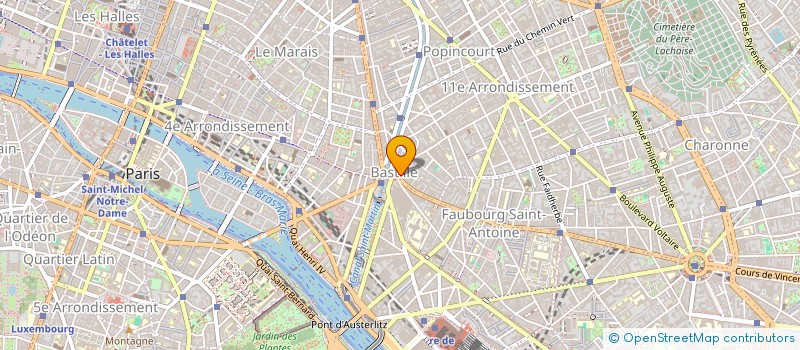 localisation de l'entreprise HORIZON MARS à PARIS