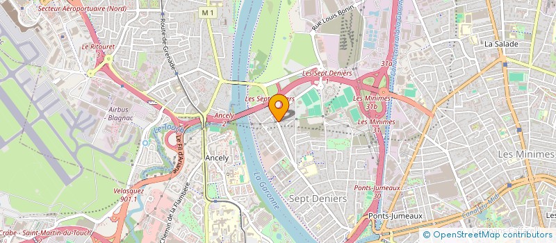 localisation de l'entreprise HORIZON MDB2  TOULOUSE