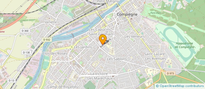 localisation de l'entreprise HORIZON MEDICAL COMPIEGNE à COMPIEGNE