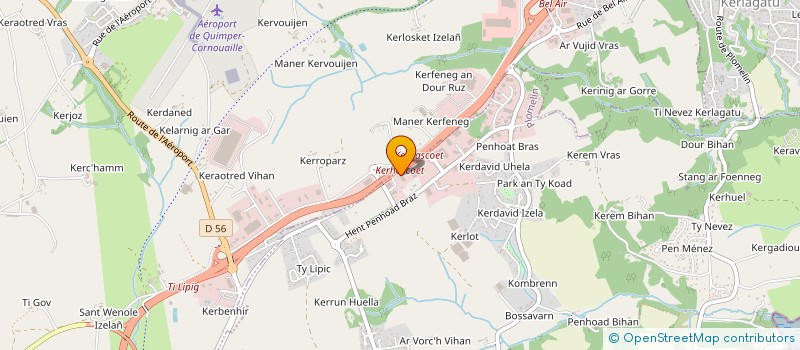 localisation de l'entreprise HORIZON NAUTIC 29  PLOMELIN