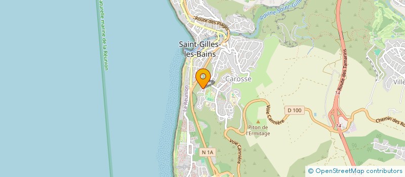 localisation de l'entreprise HORIZON OI  SAINT-PAUL