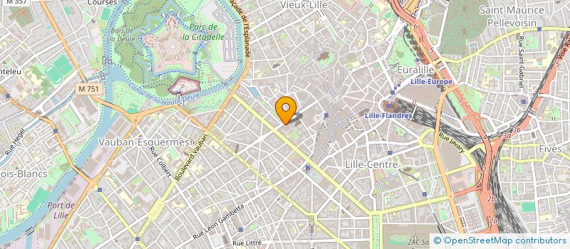 localisation de l'entreprise HORIZON OUEST à LILLE