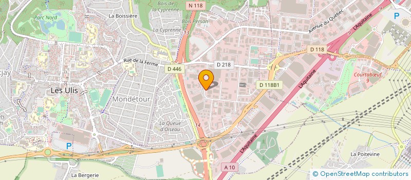 localisation de l'entreprise HORIZON PHARMA à LES ULIS