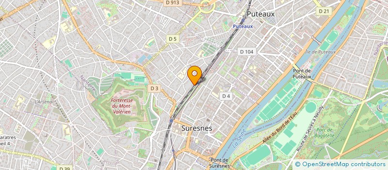 localisation de l'entreprise HORIZON PLACEMENTS FINANCES CONSEIL à SURESNES