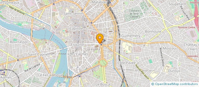 localisation de l'entreprise HORIZON PLURIEL  TOULOUSE