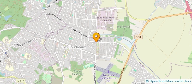 localisation de l'entreprise HORIZON PLUS  CHELLES