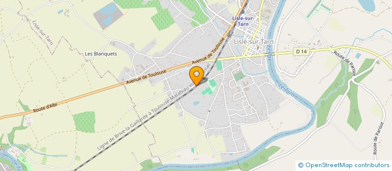 localisation de l'entreprise HORIZON PME à LISLE-SUR-TARN