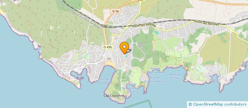 localisation de l'entreprise HORIZON PODO  MARTIGUES