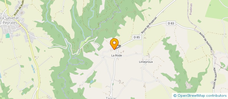 localisation de l'entreprise HORIZON PRESTIGE  TAYRAC