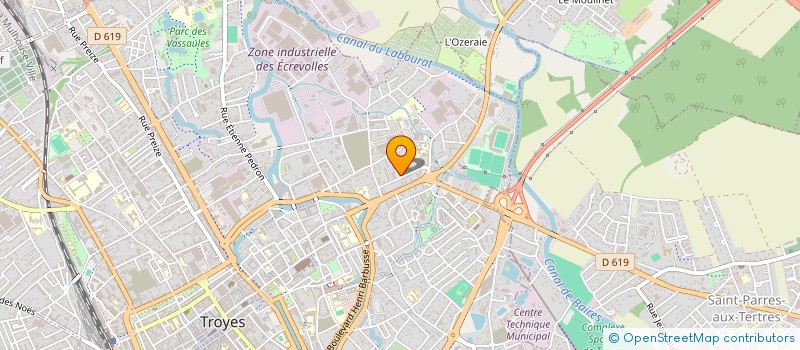 localisation de l'entreprise HORIZON PRESTIGE CARS  TROYES