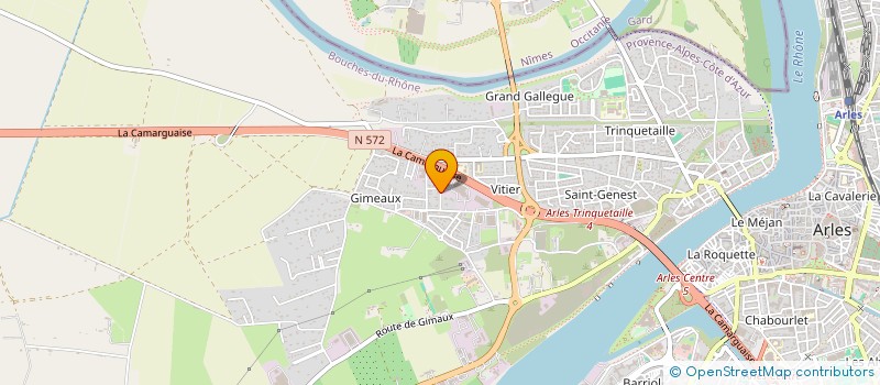 localisation de l'entreprise HORIZON PREVENTION  ARLES