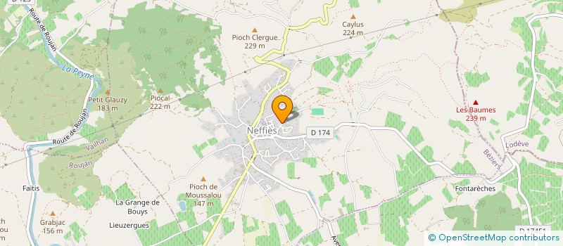 localisation de l'entreprise HORIZON PROGRES  NEFFIES