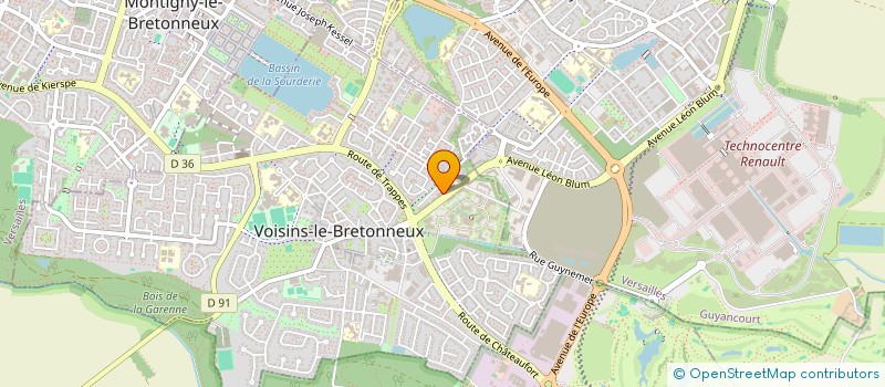 localisation de l'entreprise HORIZON PROPERTY PARTNERS à VOISINS-LE-BRETONNEUX