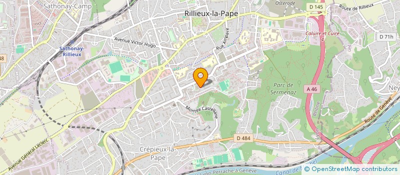 localisation de l'entreprise HORIZON PROPRE  RILLIEUX-LA-PAPE