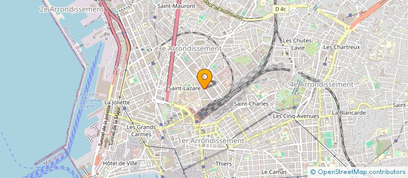 localisation de l'entreprise HORIZON RENOV 13 à MARSEILLE