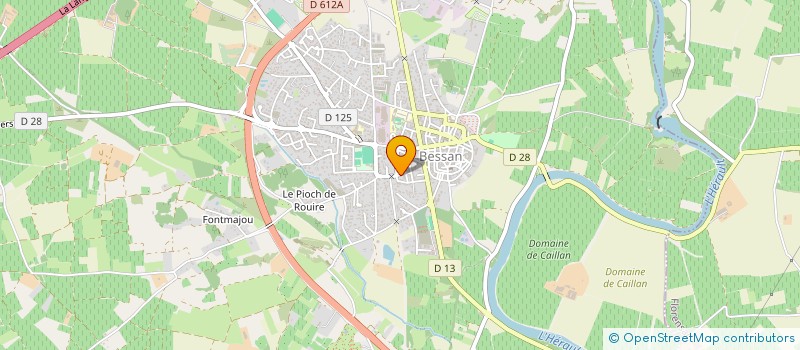 localisation de l'entreprise HORIZON RESPIRATION  BESSAN