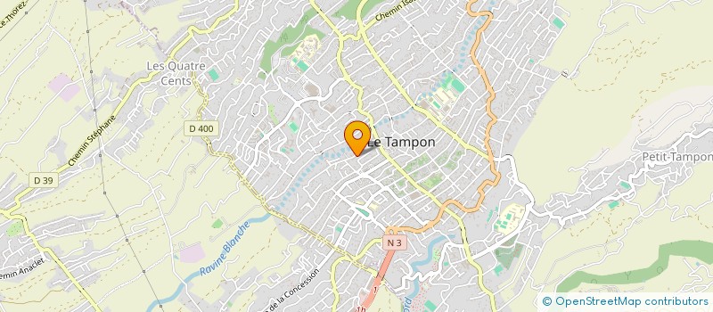 localisation de l'entreprise HORIZON-REUNION-ENERGIE à LE TAMPON