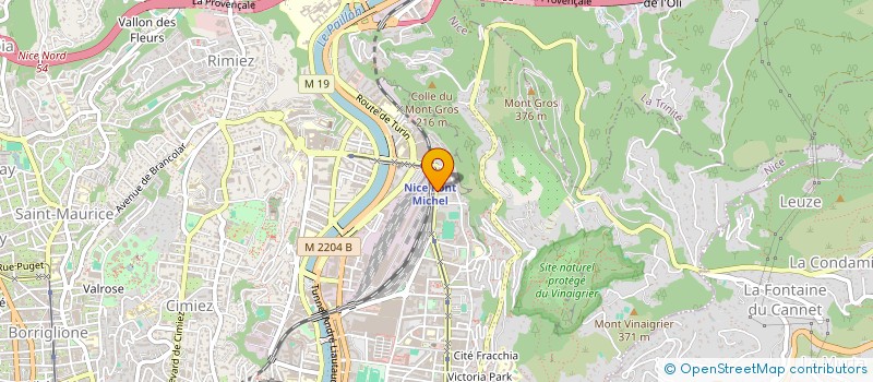 localisation de l'entreprise HORIZON SAINT ROCH  NICE
