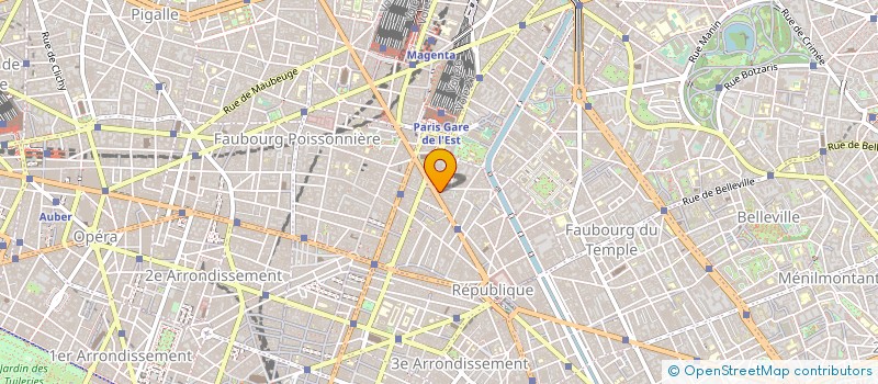 localisation de l'entreprise HORIZON SCOOTERS à PARIS