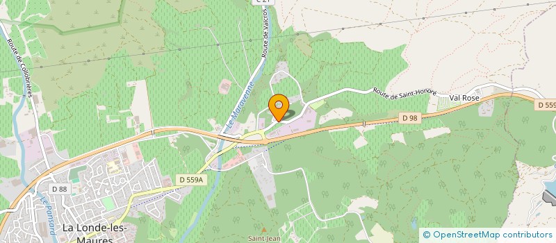 localisation de l'entreprise HORIZON SERVICES à LA LONDE-LES-MAURES