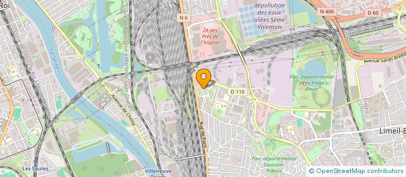 localisation de l'entreprise HORIZON SERVICES à VILLENEUVE-SAINT-GEORGES