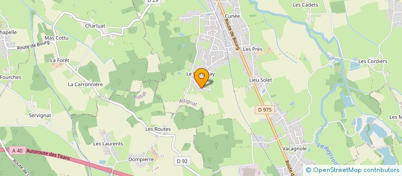 localisation de l'entreprise HORIZON SOLUTION GESTION  ATTIGNAT