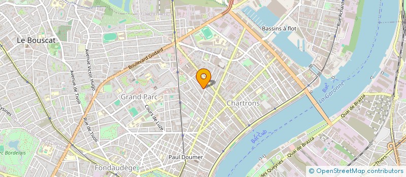 localisation de l'entreprise HORIZON SPORT BORDEAUX NORD à BORDEAUX
