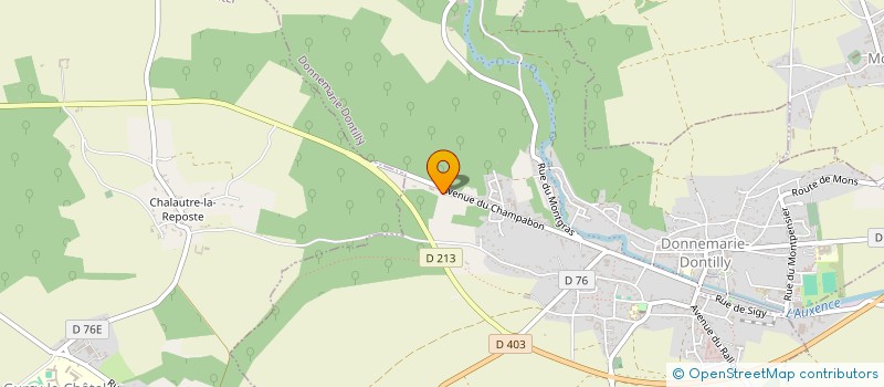 localisation de l'entreprise HORIZON SPORT EQUIN  DONNEMARIE-DONTILLY