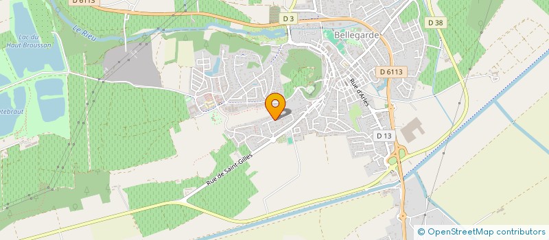 localisation de l'entreprise HORIZON ST  TAILLADES