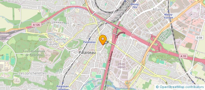 localisation de l'entreprise HORIZON STUDIOS  PALAISEAU