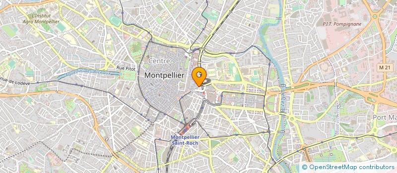 localisation de l'entreprise HORIZON SUR MER à MONTPELLIER