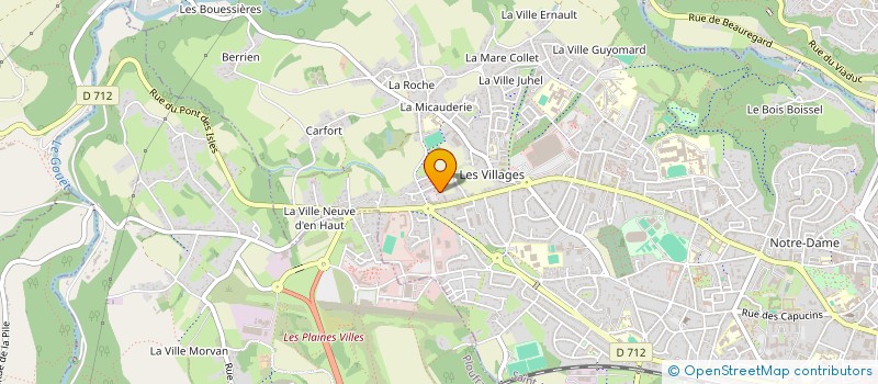 localisation de l'entreprise HORIZON TAXI à SAINT-BRIEUC