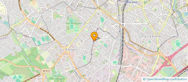 localisation de l'entreprise HORIZON TENNIS DE TABLE à MONTPELLIER